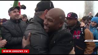 Рамзан Кадыров встретился с Флойдом Мейвезером в Грозном