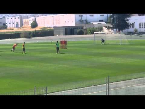 fran rico gol entrenamiento