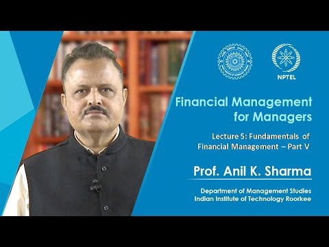 Lecture 5 – Fundamentals of Financial Management - Part 5