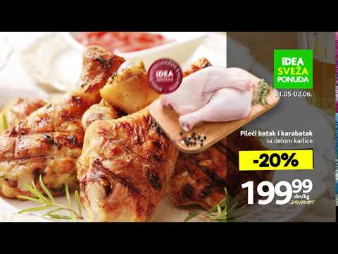 IDEA | sveža ponuda 31.05 - 6.06.2019.