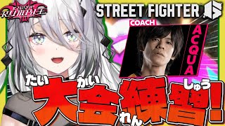 【スト6 】SF6 -鍛錬します！with あくあコーチ✨【ソフィア・ヴァレンタイン/にじさんじ】
