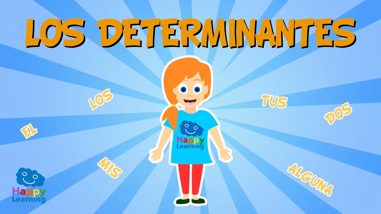 ¿Qué son los determinantes¿Sabéis cuantos tipos existen | Vídeo Educativo para Niños