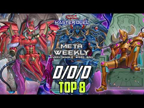 D/D/D IN K9 META TOP 8 META WEEKLY 208 [Yu-Gi-Oh! Master Duel]