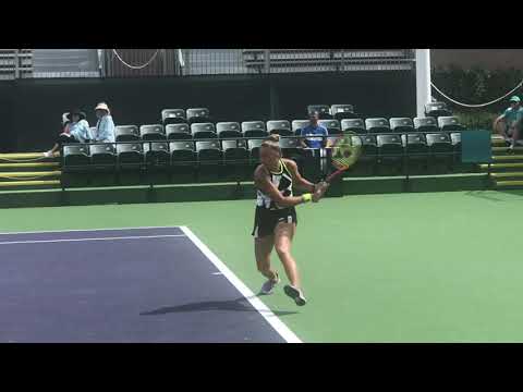 Panna Udvardy III, Indian Wells WTA Tennis