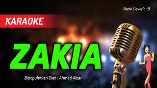 Download lagu Karaoke ZAKIA - Ahmad Albar ( Nada Wanita ) mp3