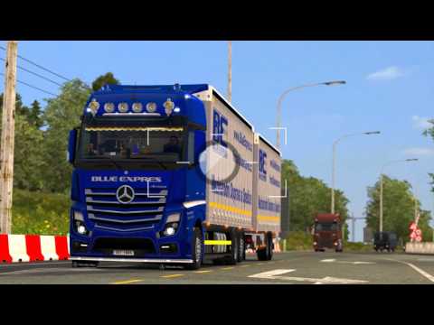ETS2 Mercedes Actros MP4 Sillian - Bregenz