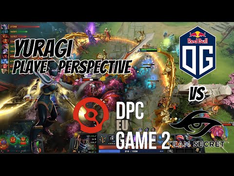 Yuragi [Templar Assassin] PLAYER PERSPECTIVE 20 KILLS - OG VS SECRET #DPC