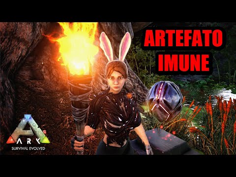 VERY EASY IMMUNE ARTIFACT IN RAGNAROK - ARK SURVIVAL EVOLVED