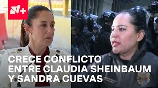 Sandra Cuevas y Sheinbaum escalan conflicto por propaganda en la Cuauhtémoc - En Punto