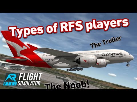 Types of RFS players - Real Flight simulator