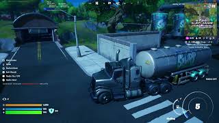 Truck Reverses Into Slurp Trailer - Fortnite Glitch