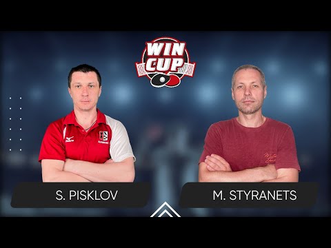 21:45 Serhii Pisklov - Mykhailo Styranets West 6 WIN CUP 24.12.2023 | TABLE TENNIS WINCUP