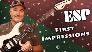 Video thumbnail for ESP LTD deluxe SN-1000FR - First Impressions! by Rock Guitar Vibes