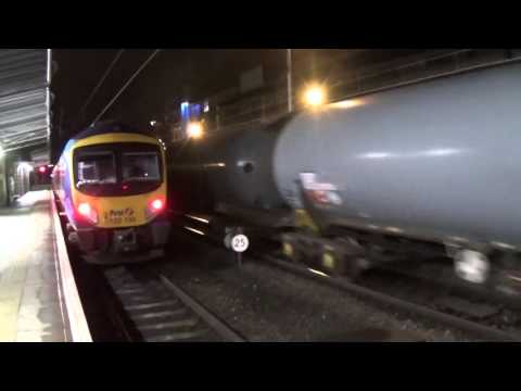 Colas Class 56 - 56113 Passing Through Newcastle On 6S96 Loaded Tanks