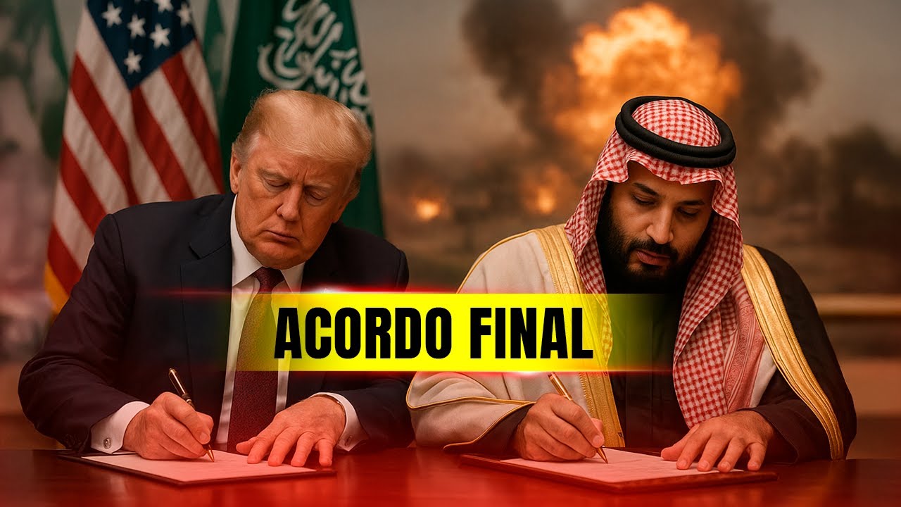Trump e Saudita Selam Acordo Histórico / EUA e Arábia Alinham Estratégia Militar