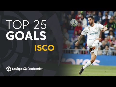 TOP 25 GOALS Isco en LaLiga Santander