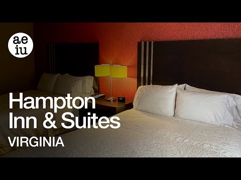 Hotel Room Tour of Hampton Inn Richmond/Glenside by Hilton in Richmond, Virginia