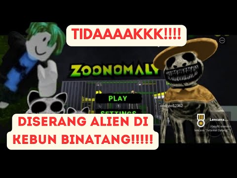 ZUKIZU DISERANG ALIEN DIKEBUN BINATANG ZOONOMALY [ROBLOX INDONESIA]