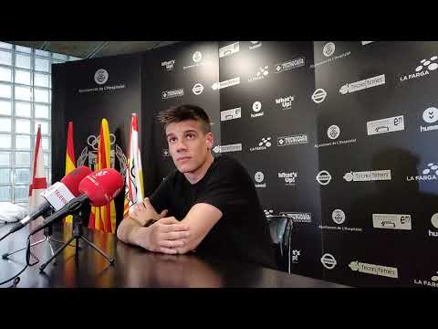 Rueda de prensa Ton Ripoll C. E. L'Hospitalet - U. E. Castelldefels