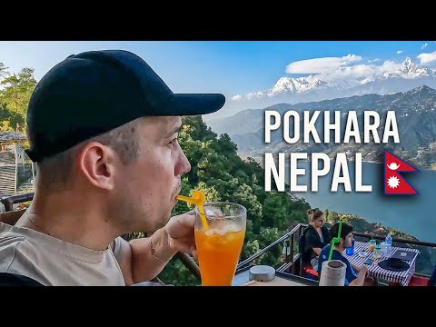 EXPLORANDO POKHARA NEPAL｜Pagode da Paz Mundial 🇳🇵
