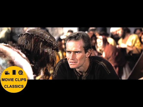 Ben-Hur (1959) - Jesus carries his cross through the streets