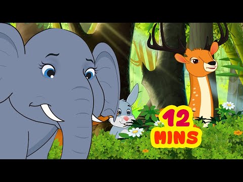 Smart Elephant Katha | Telugu Stories for Children | Infobells Teluguvoice