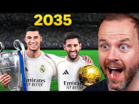 I Put Messi & Ronaldo In The Same Team For 10 Years