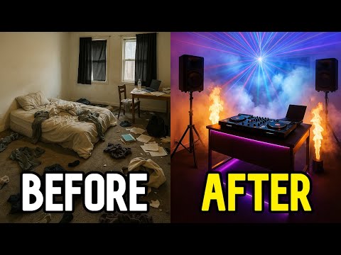 I turned my bedroom into a $30,000 DREAM DJ SETUP!
