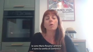 Flotilla, l'appello di Maria Rosaria Centrone per il fratello Domenico detenuto in Libia: «Ringra...