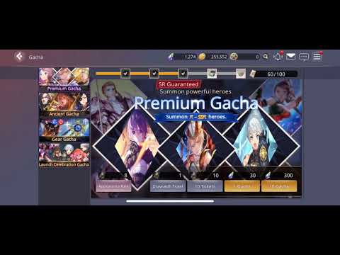 Ancient gacha banner!! plus 1200 gem summons