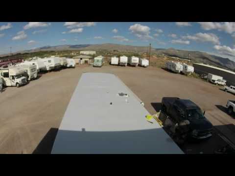 Rv rubber roof replacement time lapse