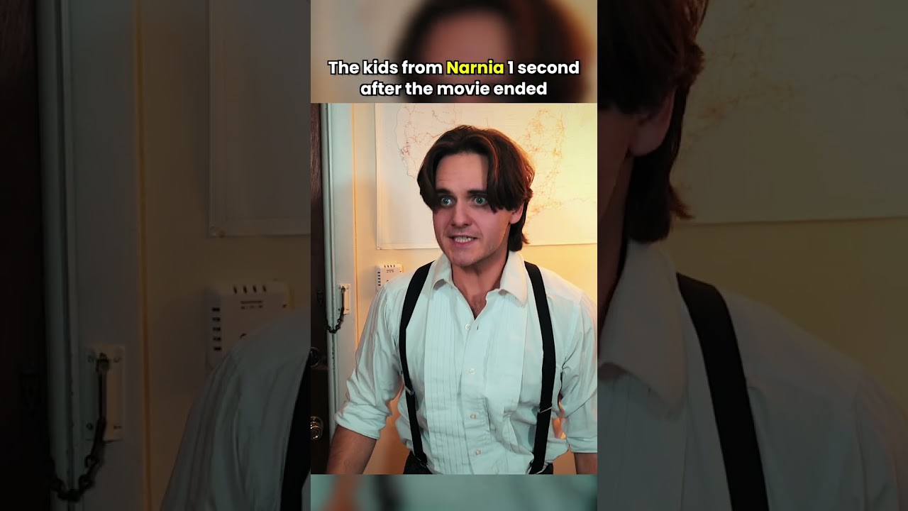 the kids from NARNIA 10 seconds after the movie ended...