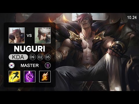 Nuguri Sett Top vs Camille   KR Master Patch 10 24