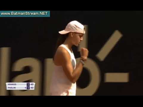 Arango - Paolini WTA Bogota live stream youtube