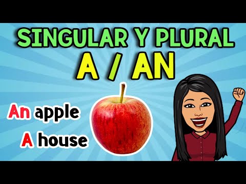 Cómo Usar A - AN Singular y Plural en INGLÉS I FÁCIL Y SENCILLO😄 😁