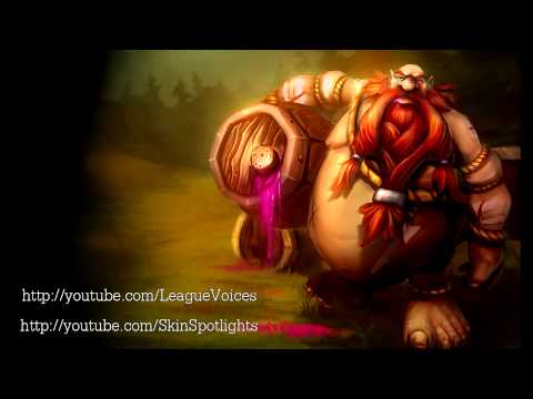 Gragas Voice - English - League of Legends