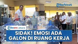 Mentan Amran Kaget Ada Banyak Galon saat Sidak Ruang Kerja Anak Buah: Gimana Alasannya Gak Ada Air!