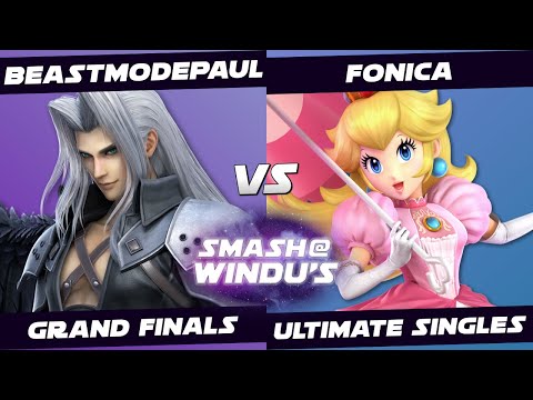 BeastModePaul (Sephiroth, Joker) vs Fonica (Peach) - Smash @ Windu's 115 - Grand Finals SSBU