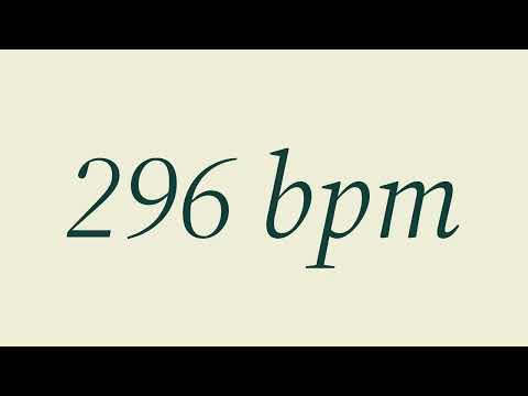 Metronome - 296 bpm