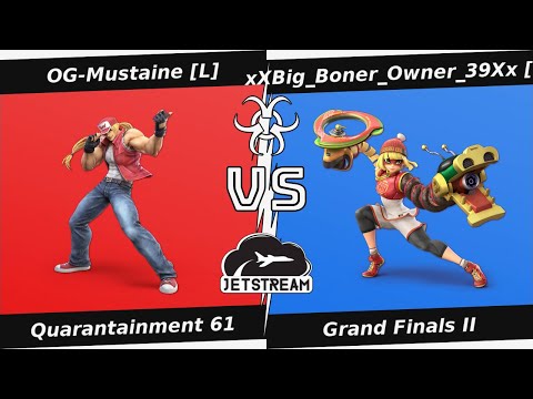Quarantainment 61 Grand Finals II - OG-Mustaine (Terry) Vs xXBig_Boner_Owner_39Xx (Min Min) - SSBU