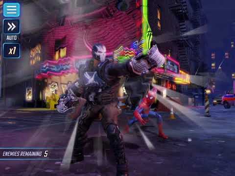 Crossbones review and Gameplay from Marvel Strike Force