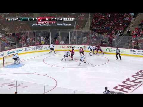 Game #67 San Jose Sharks @ New Jersey Devils 4-2 Highlights (18.10.2014)