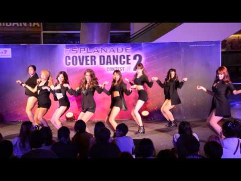 Chocolee cover 9Muses -Glue + Wild @ Esplanade Stage 2 (audition) 150614