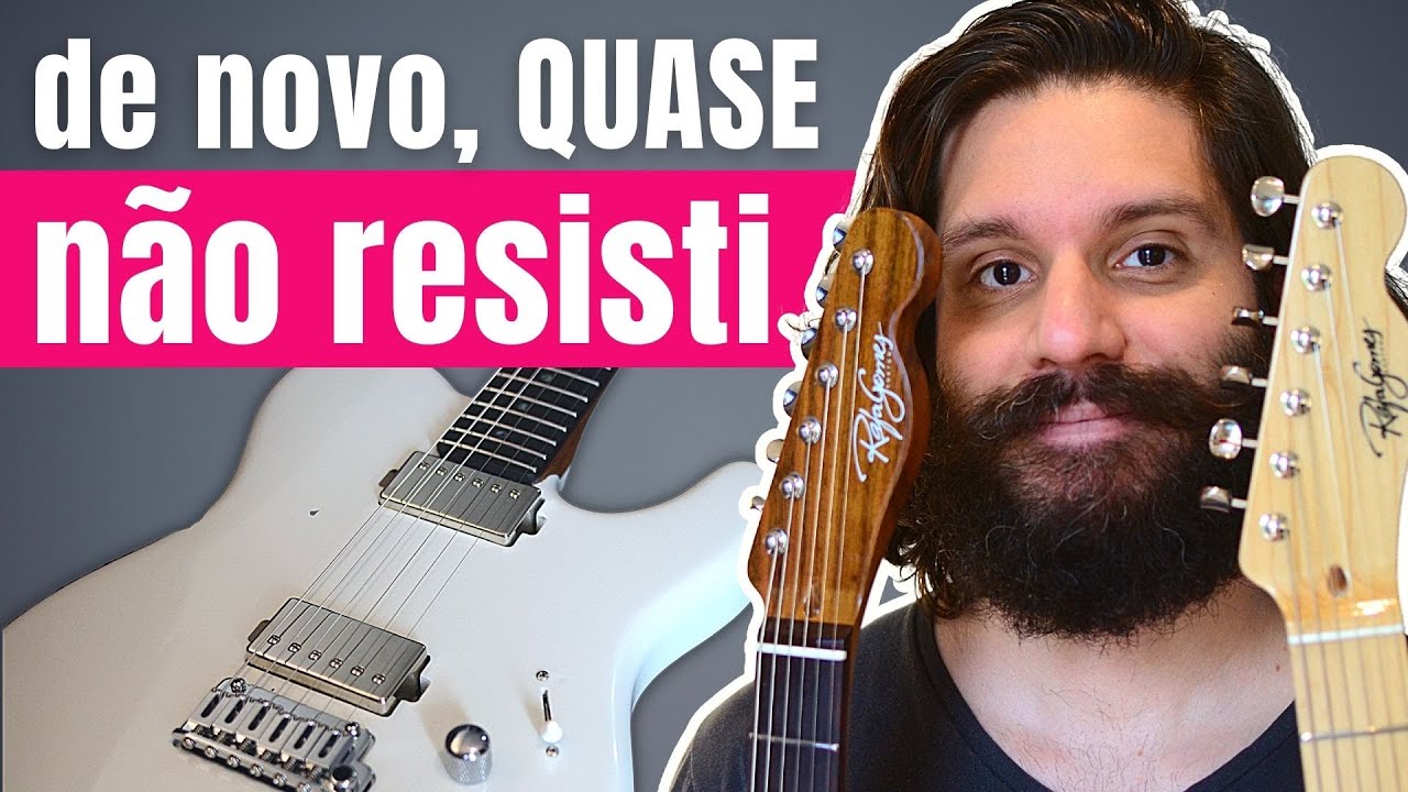 3 TELECASTERS, cada uma de um tipo! RAFA GOMES | luthier