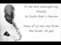 Sizzla - Love Amongst My Brethren (lyrics)
