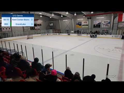 U13 Semis Kent Center Bears VS Grandlake