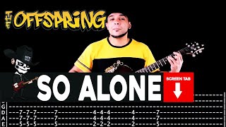 The Offspring - So Alone (Guitar Cover by Masuka W/Tab)