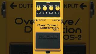 Boss OS-2 Overdrive / Distortion #guitar #overdrive #distortion #bosspedals #tonex