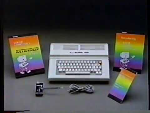 1988 Radio Shack Color Computer 3 TRS80 TV Commercial