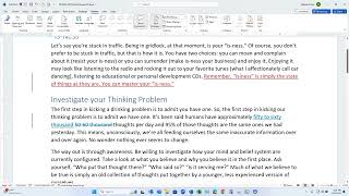 Microsoft Word Track Changes Tutorial